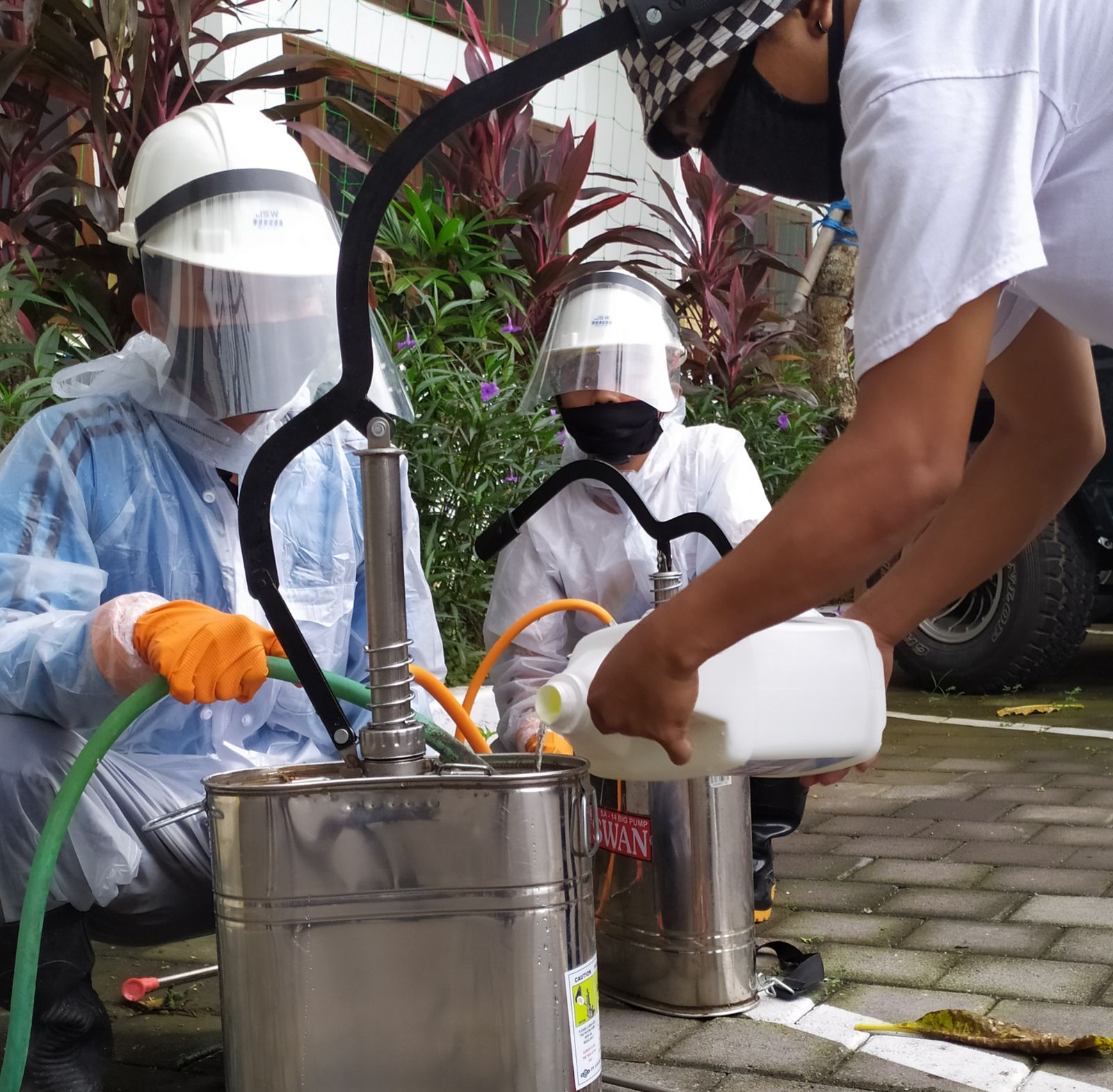 podiumnews.com-Pasca Pengadilan Lockdown, Kejari Denpasar Perketat Prokes